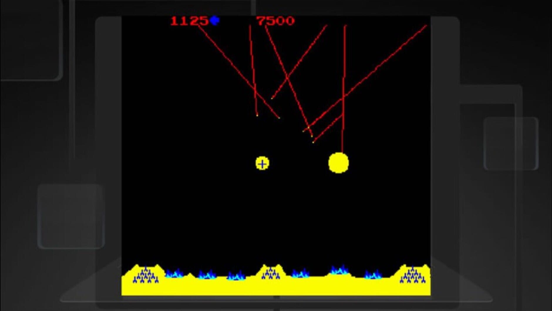 Screenshot for Missile Command