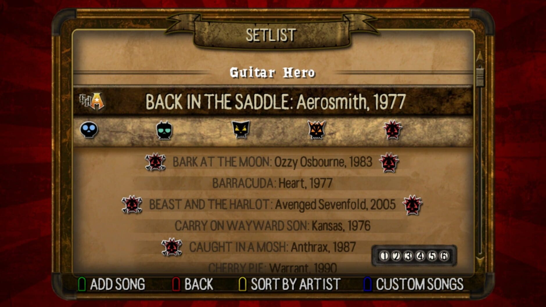 Screenshot for Guitar Hero: Smash Hits