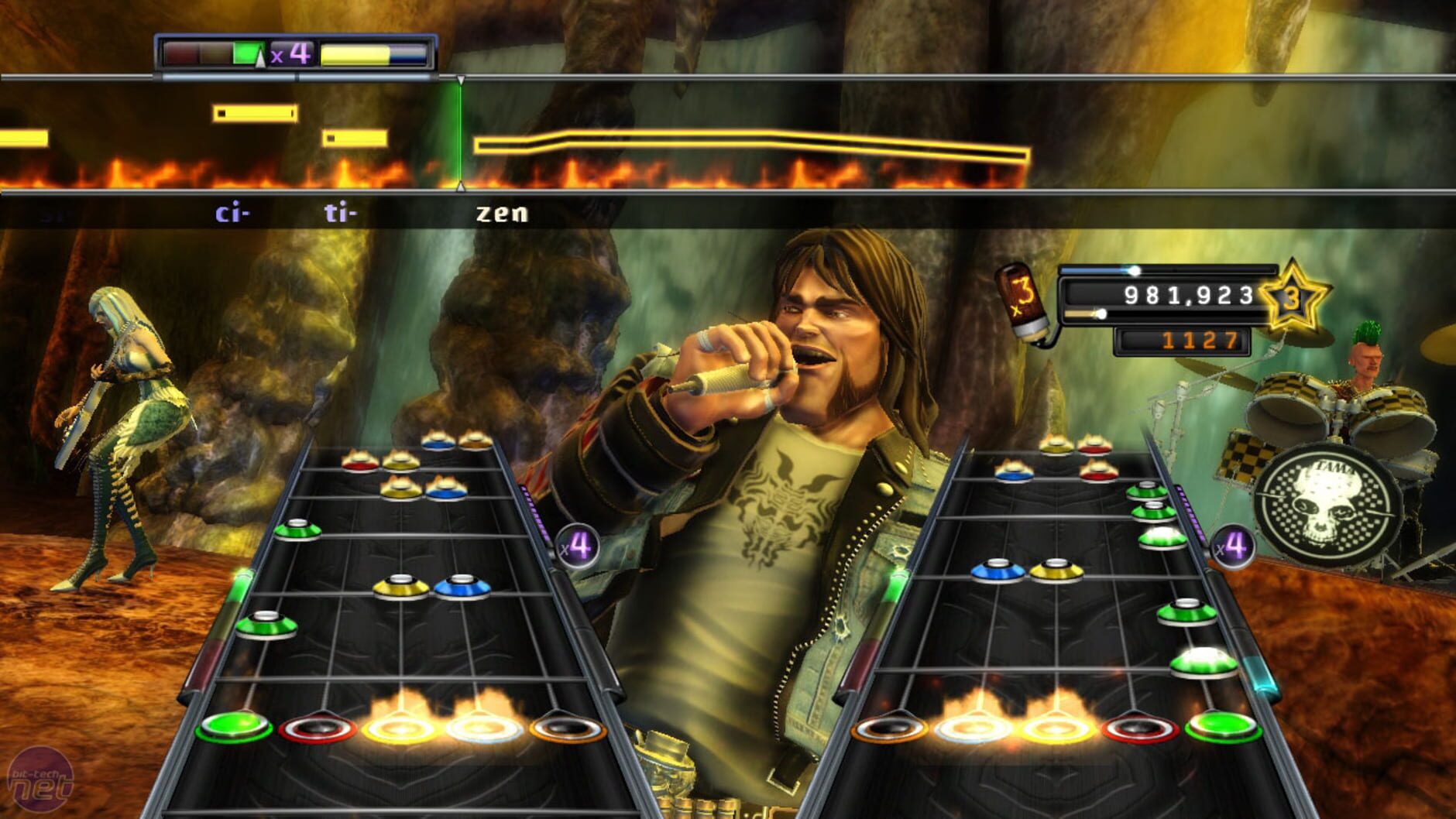 Screenshot for Guitar Hero: Warriors of Rock