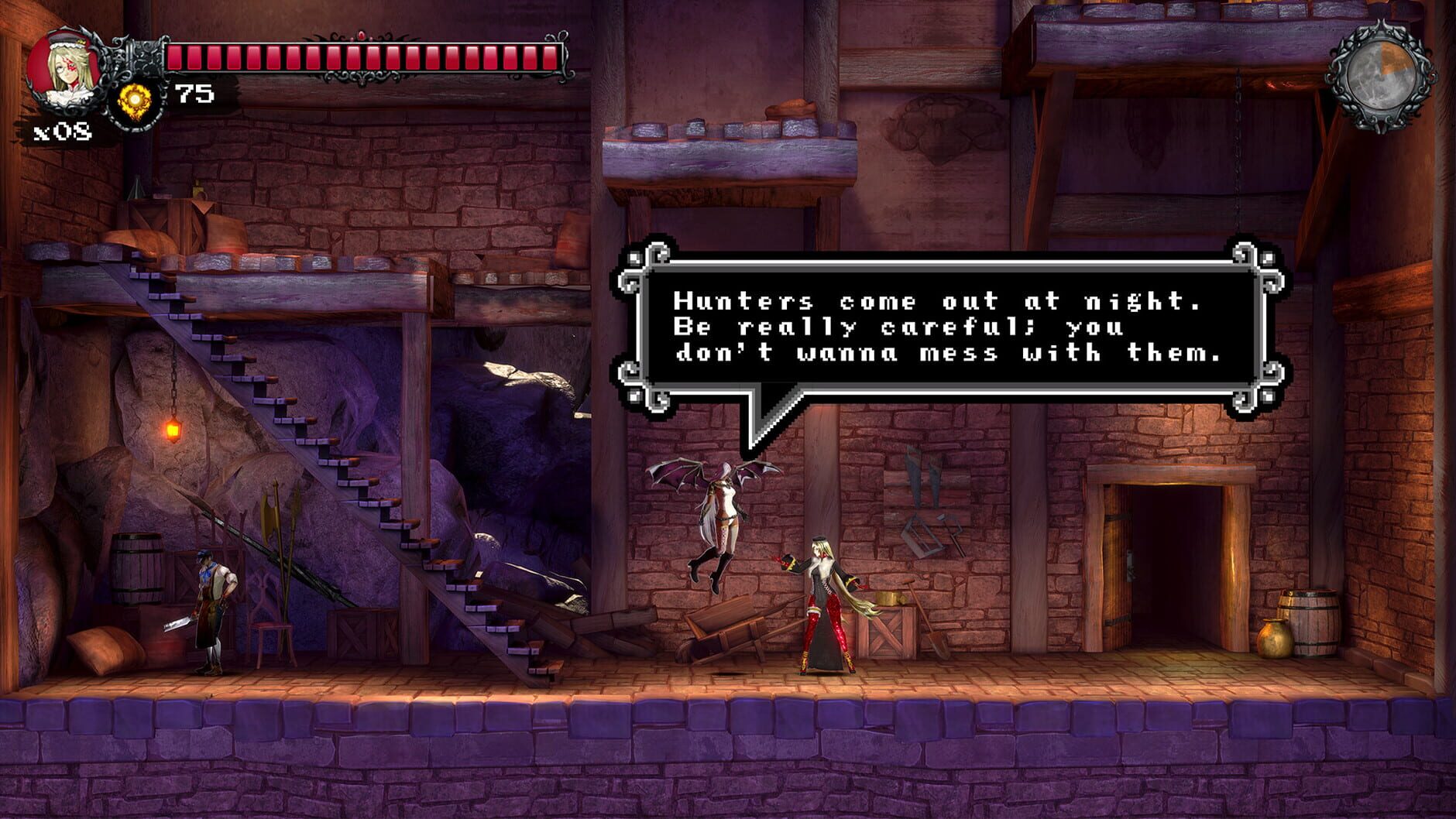 Screenshot for Bloodstained: Ritual of the Night - Classic II: Dominique's Curse