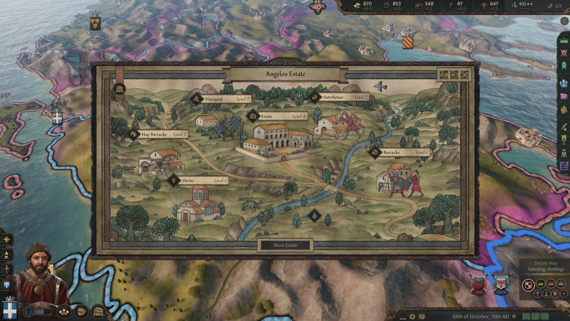 Screenshot for Crusader Kings III: Roads to Power