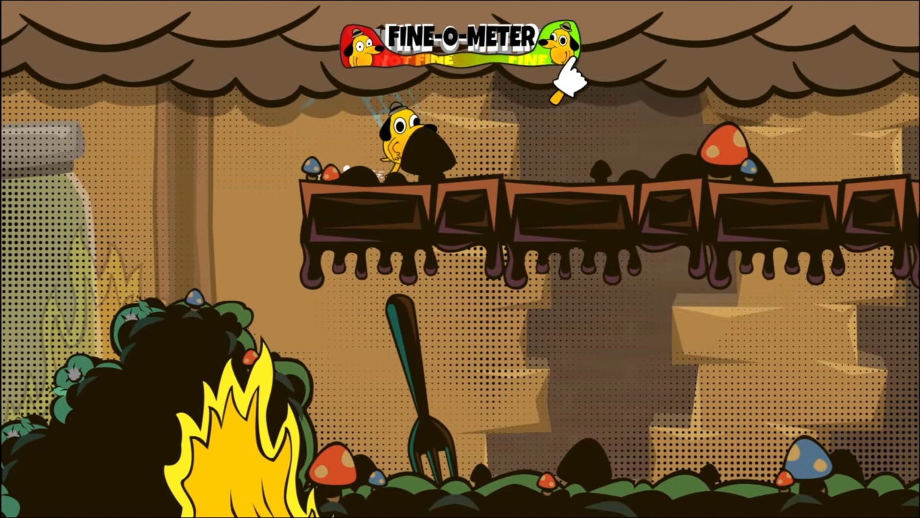 Screenshot for This is Fine: Maximum Cope