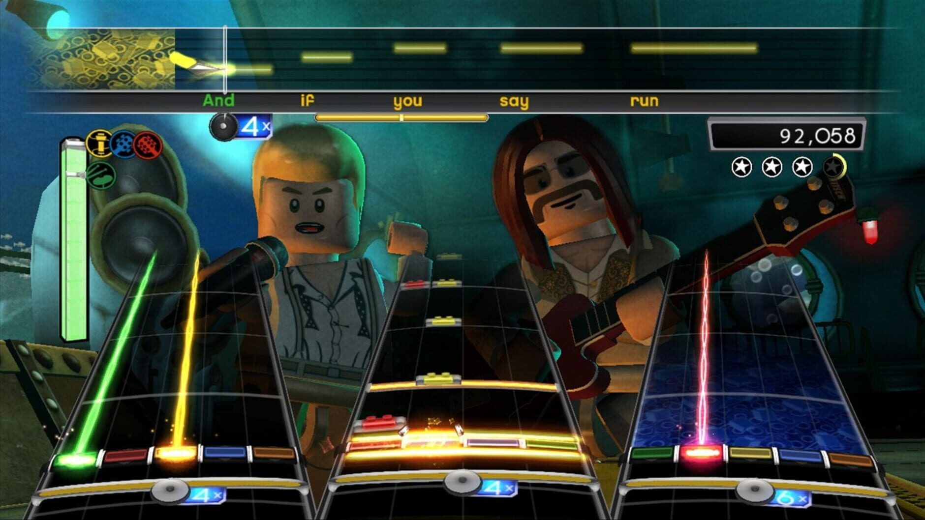 Screenshot for LEGO Rock Band