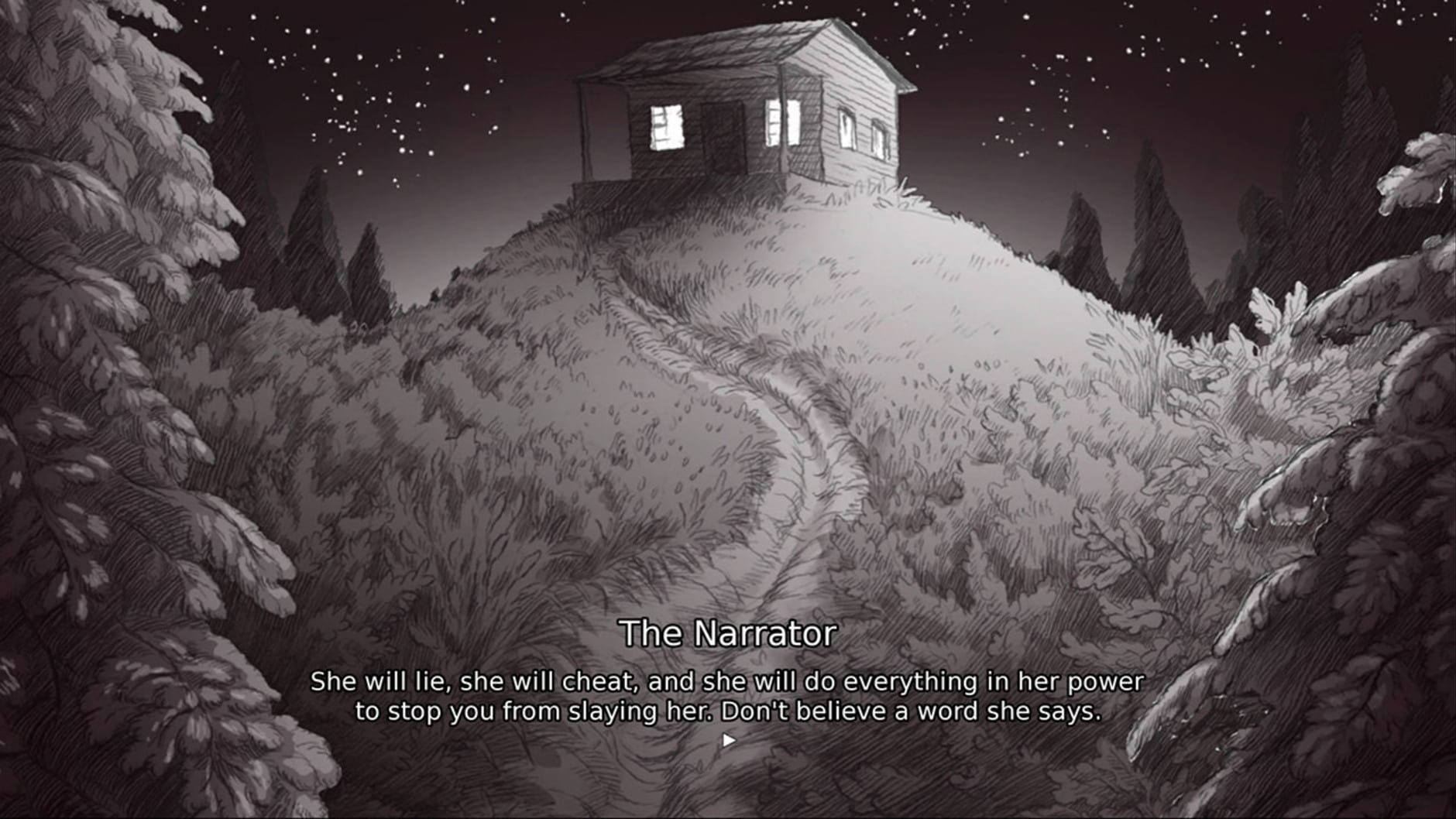 Screenshot for Slay the Princess: The Pristine Cut