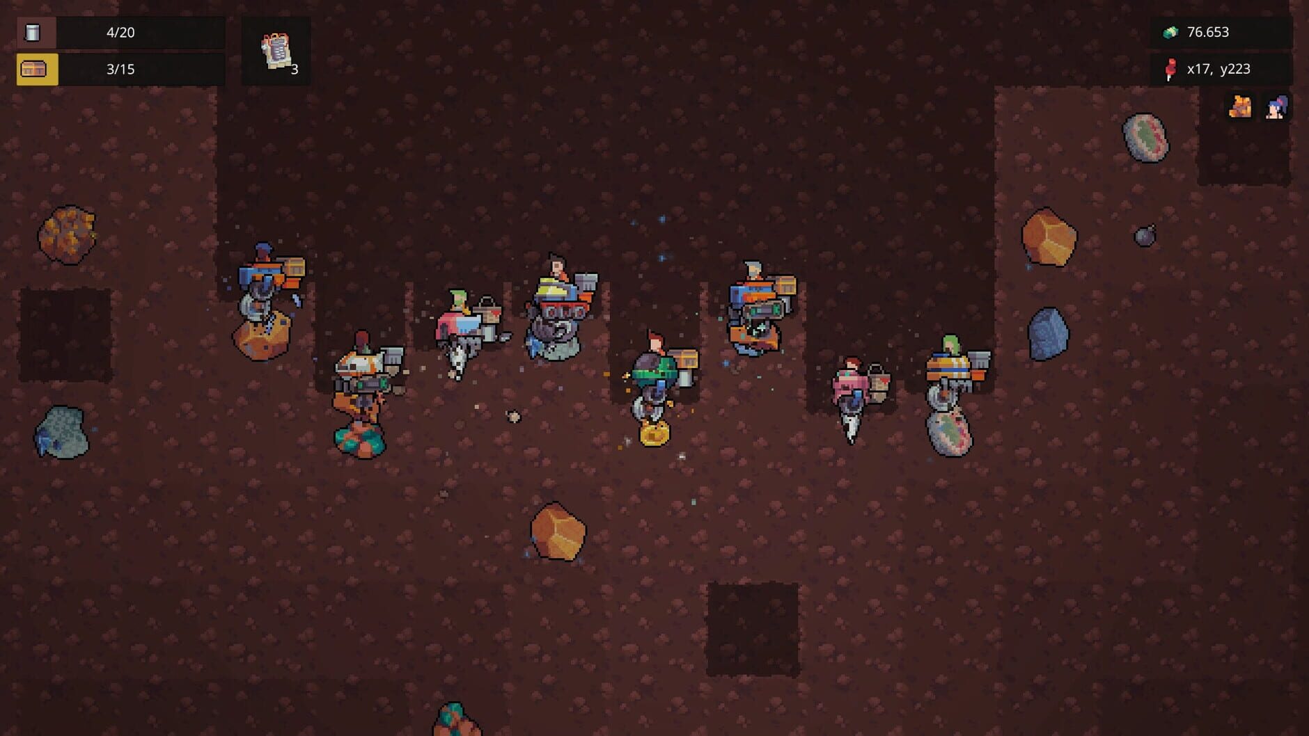 Screenshot for Super Mining Mechs