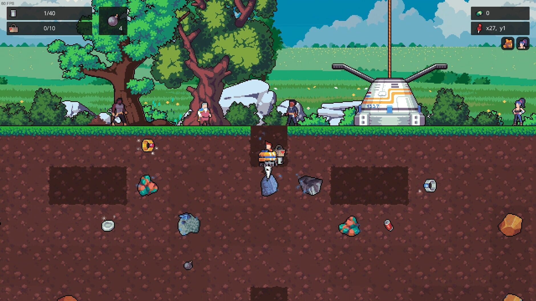 Screenshot for Super Mining Mechs
