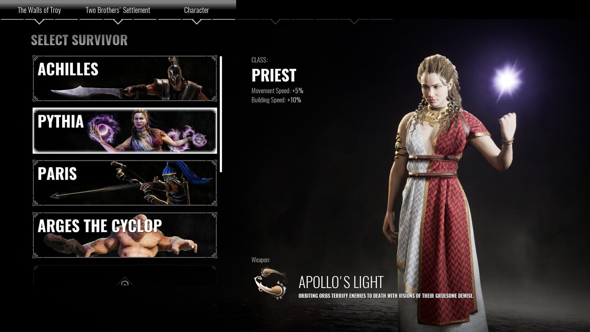 Screenshot for Achilles: Survivor