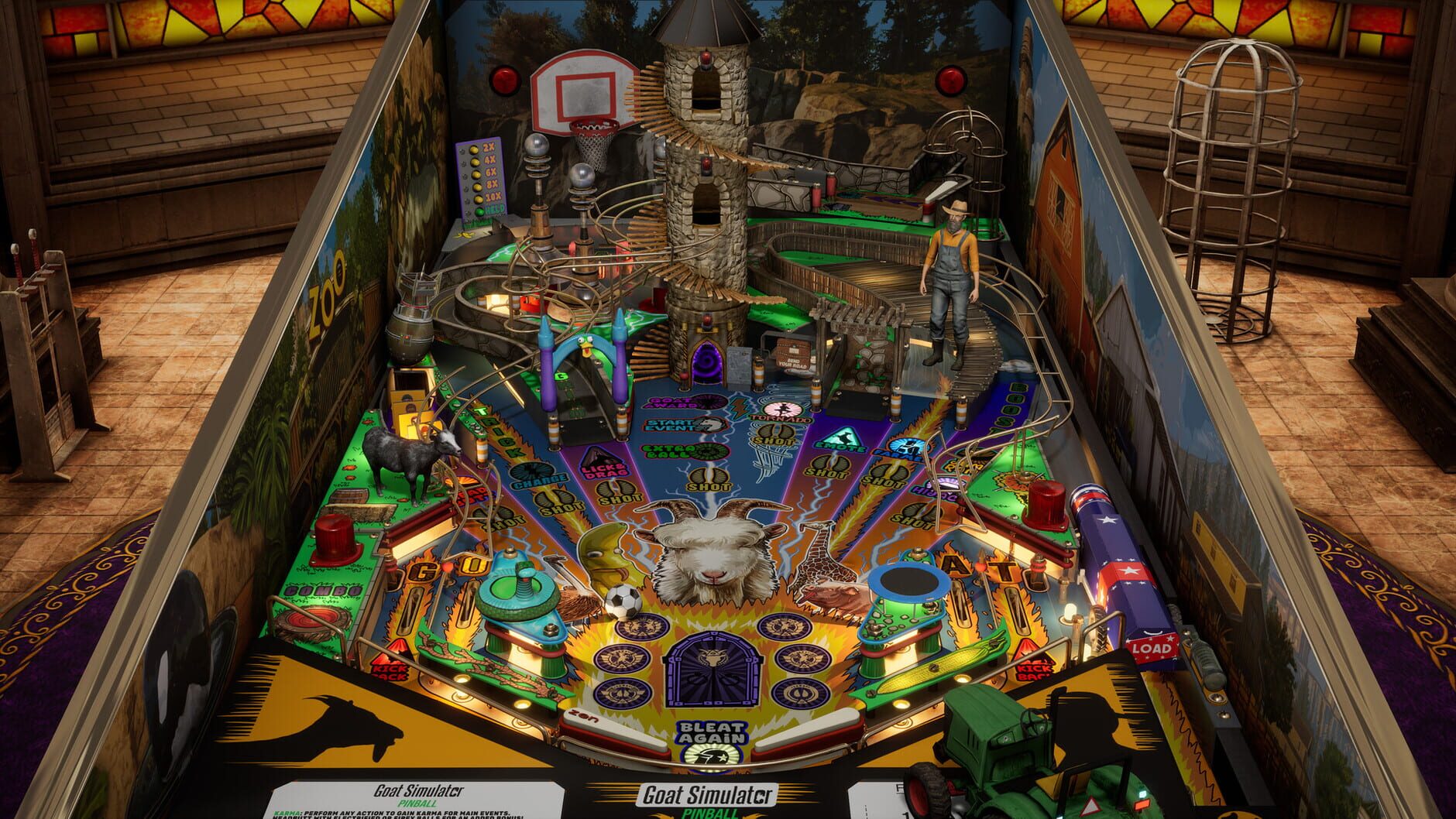 Screenshot for Pinball FX: Goat Simulator Pinball