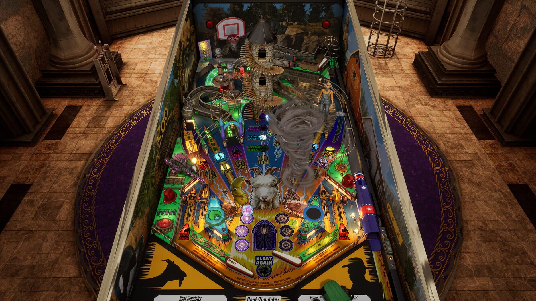 Screenshot for Pinball FX: Goat Simulator Pinball