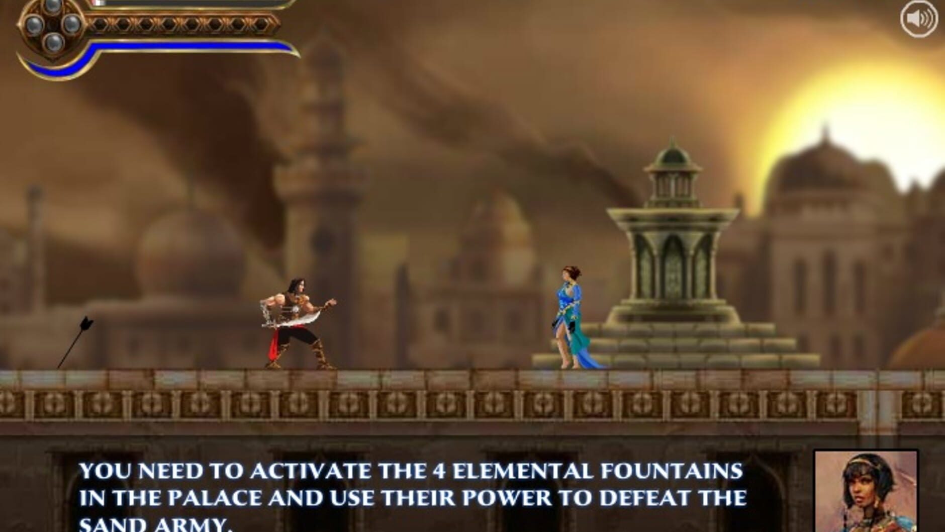 Screenshot for Prince of Persia: The Forgotten Sands