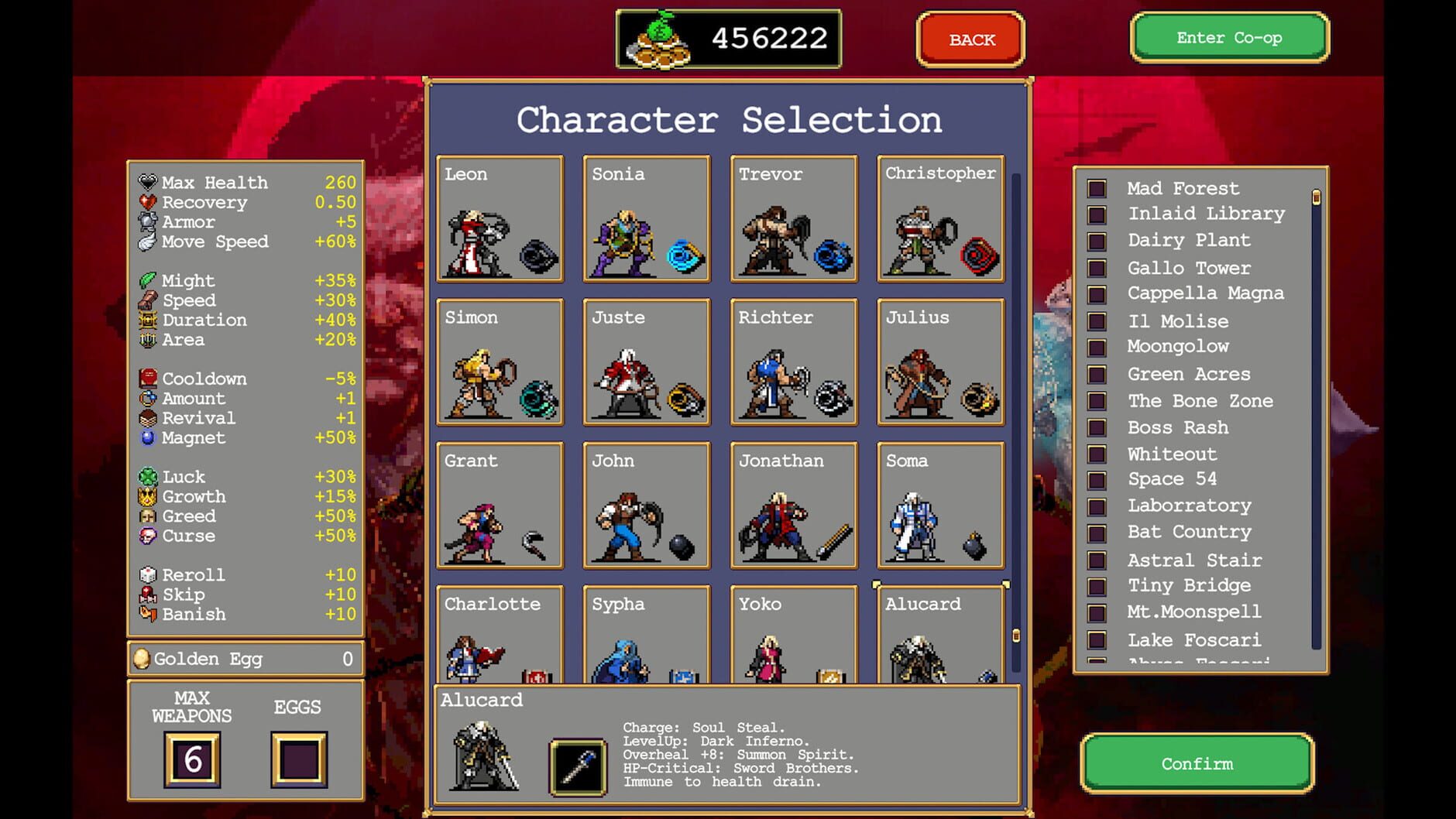 Screenshot for Vampire Survivors: Ode to Castlevania