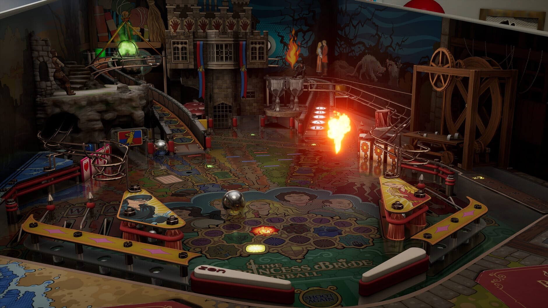 Screenshot for Pinball FX: The Princess Bride Pinball