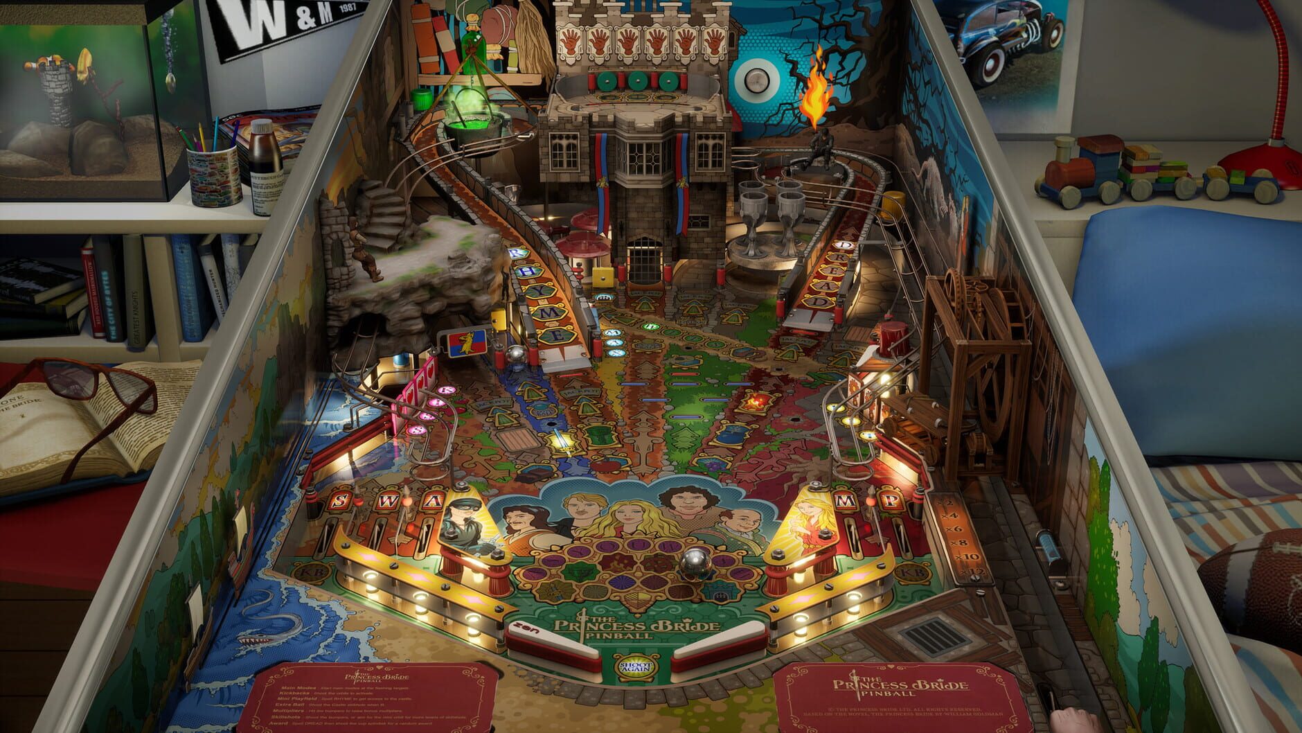 Screenshot for Pinball FX: The Princess Bride Pinball