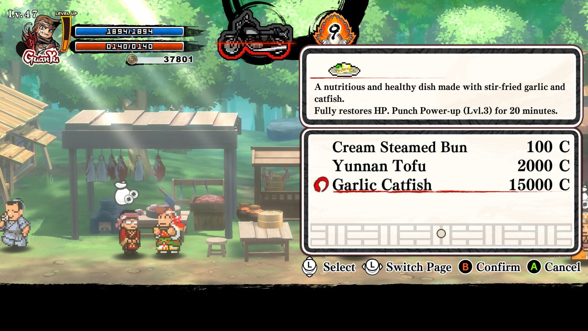 Screenshot for River City Saga: Three Kingdoms Next