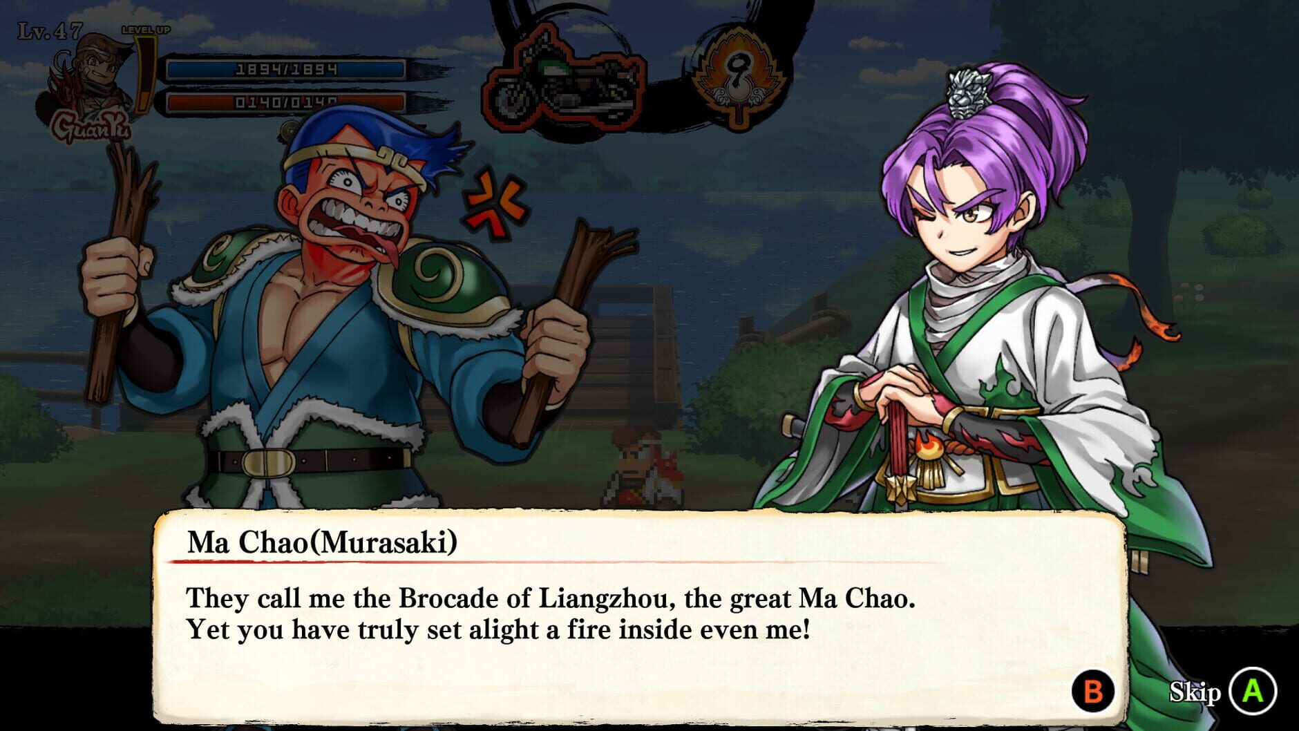 Screenshot for River City Saga: Three Kingdoms Next