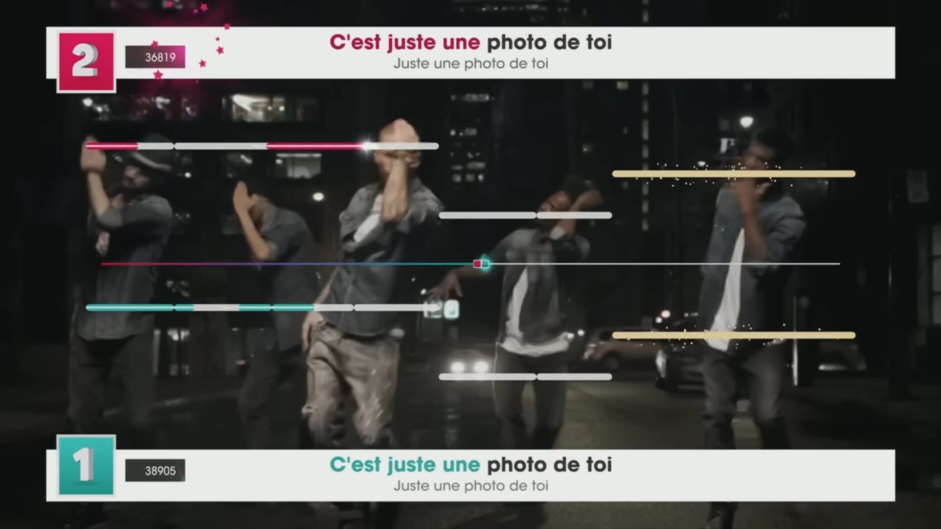 Screenshot for Let's Sing: Hits Français 2016