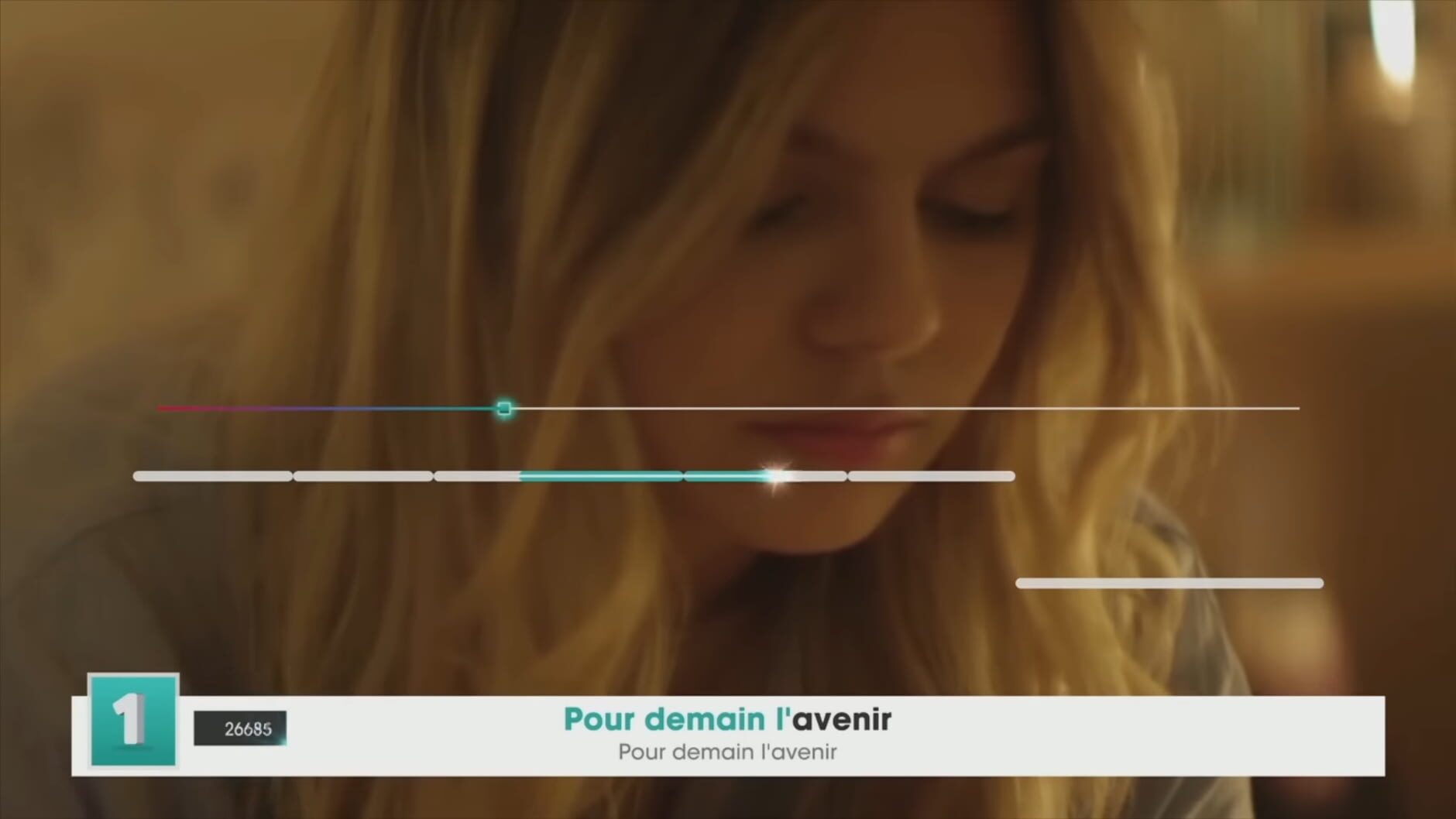 Screenshot for Let's Sing: Hits Français 2016