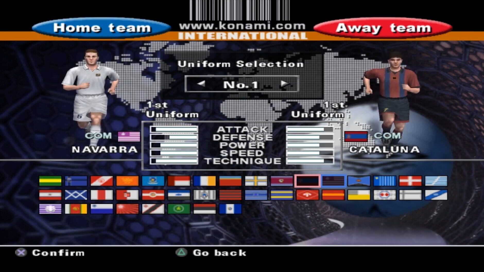Screenshot for World Soccer: Winning Eleven 6 International