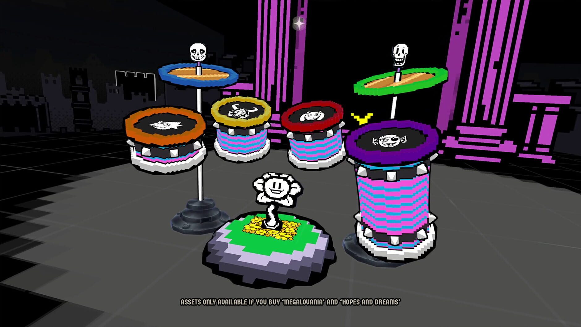 Screenshot for Drums Rock: Undertale - 'Megalovania'