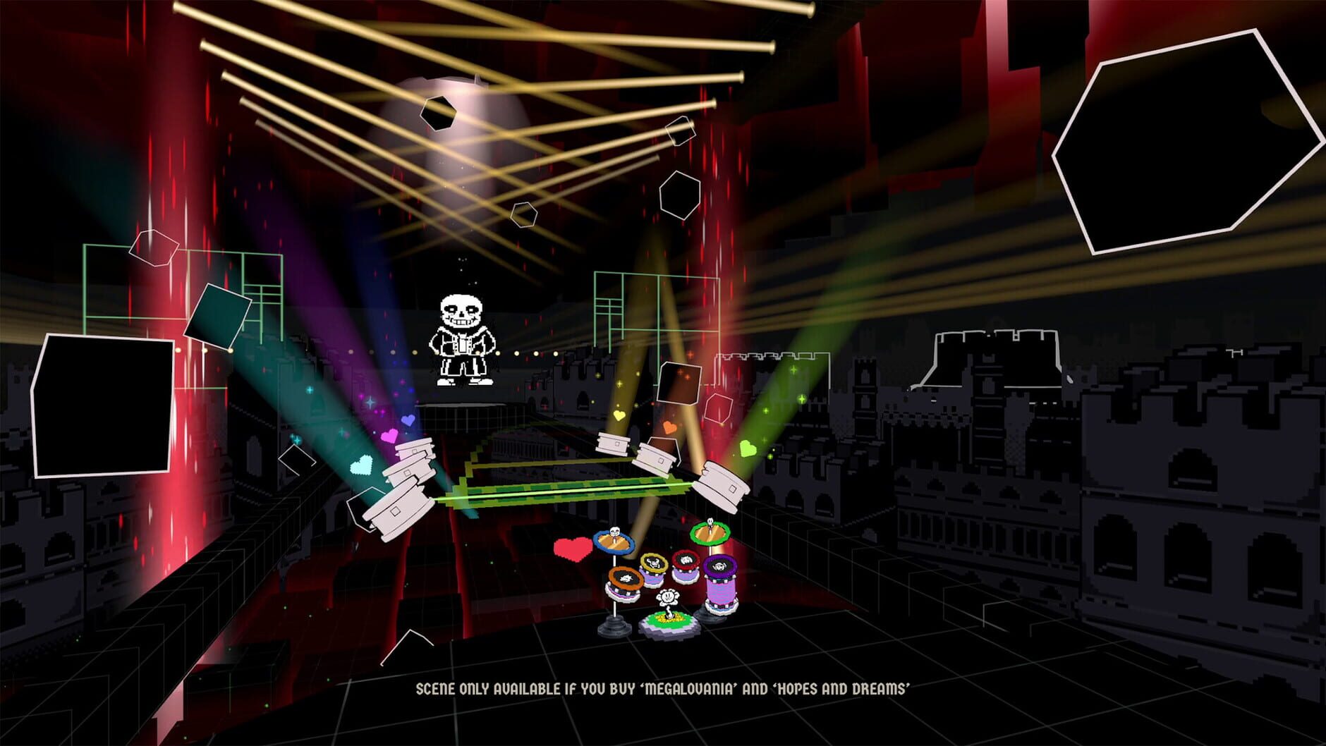 Screenshot for Drums Rock: Undertale - 'Hopes And Dreams'