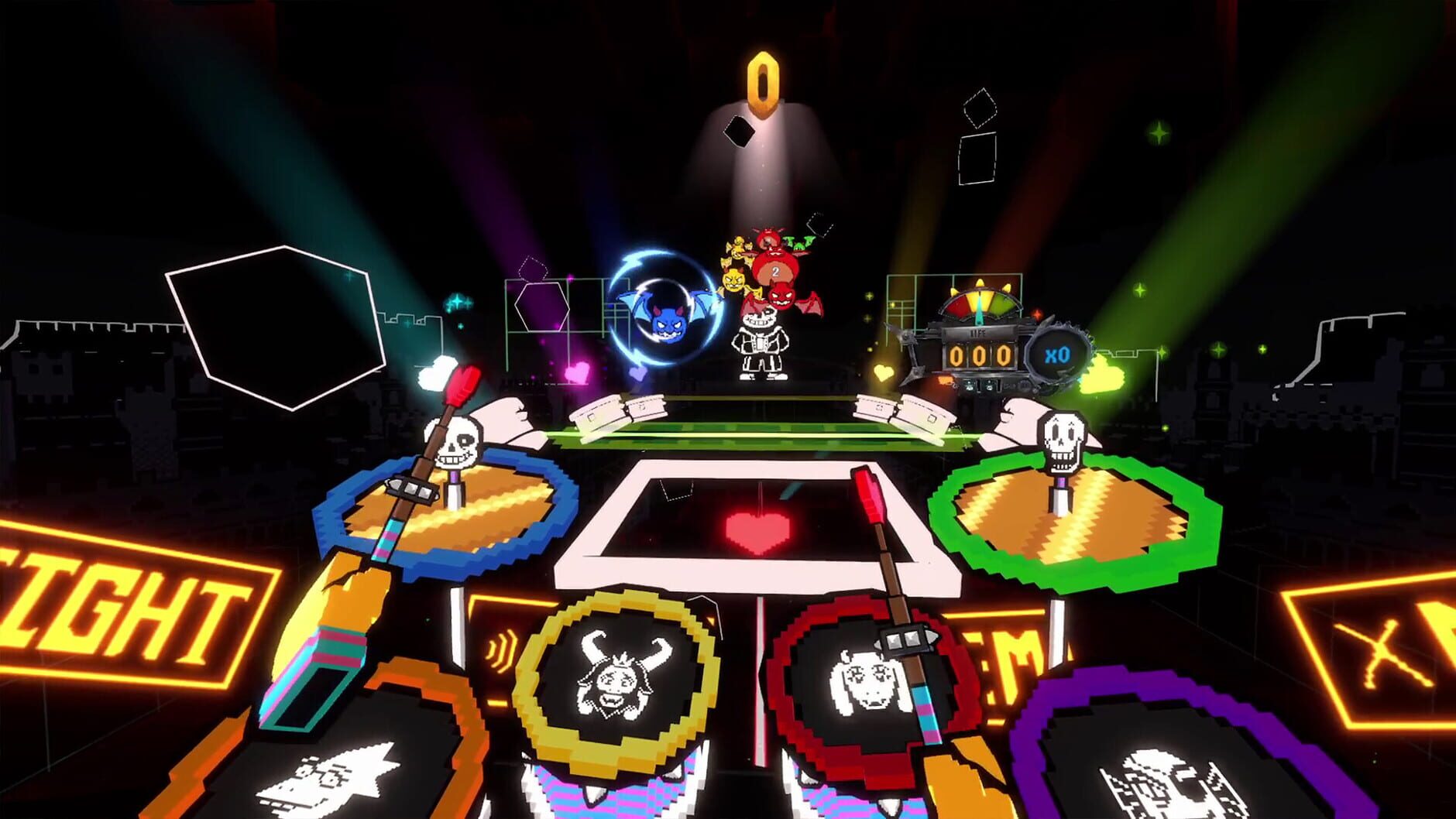 Screenshot for Drums Rock: Undertale - 'Hopes And Dreams'