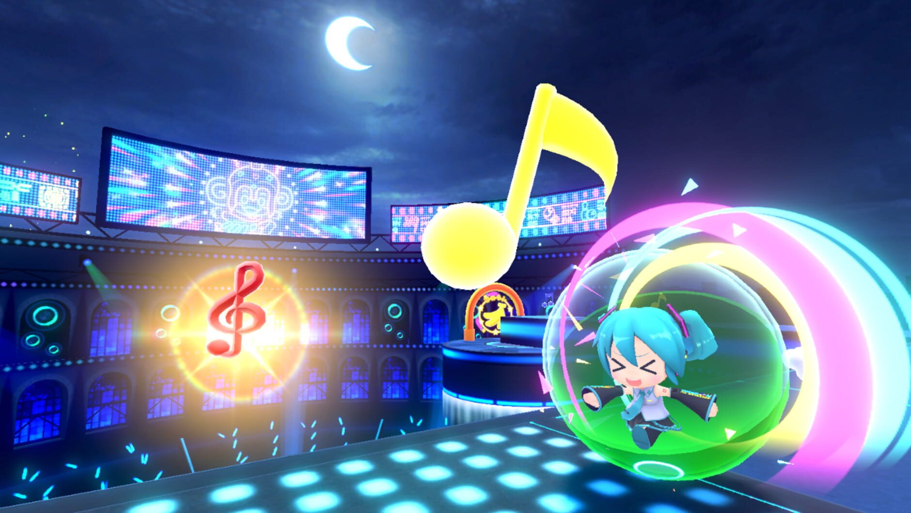 Screenshot for Super Monkey Ball: Banana Rumble - Hatsune Miku