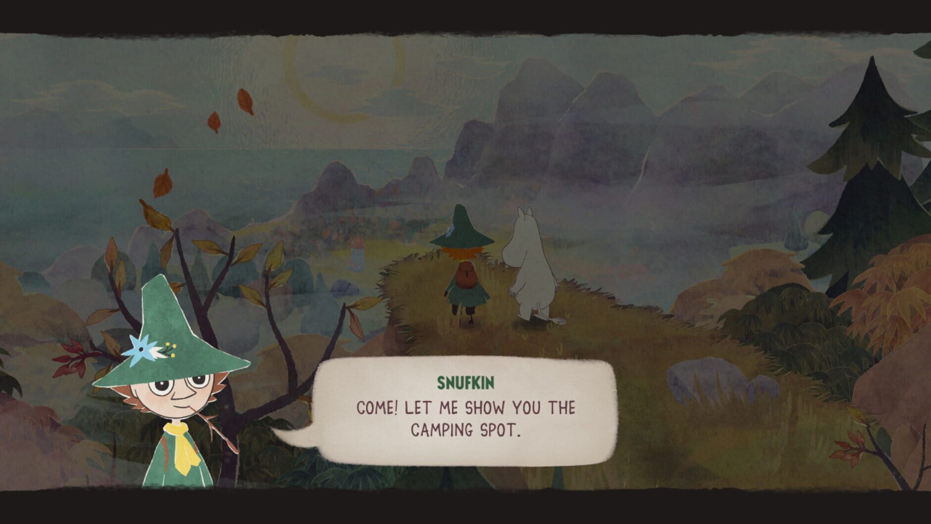 Screenshot for Snufkin: Melody of Moominvalley - Fuddler's Courtship