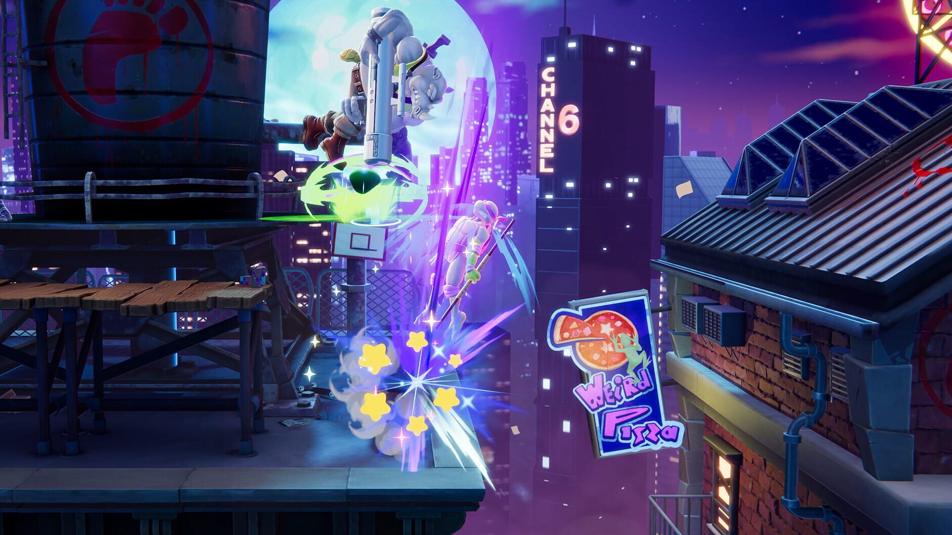 Screenshot for Nickelodeon: All-Star Brawl 2 - Rocksteady Brawl Pack
