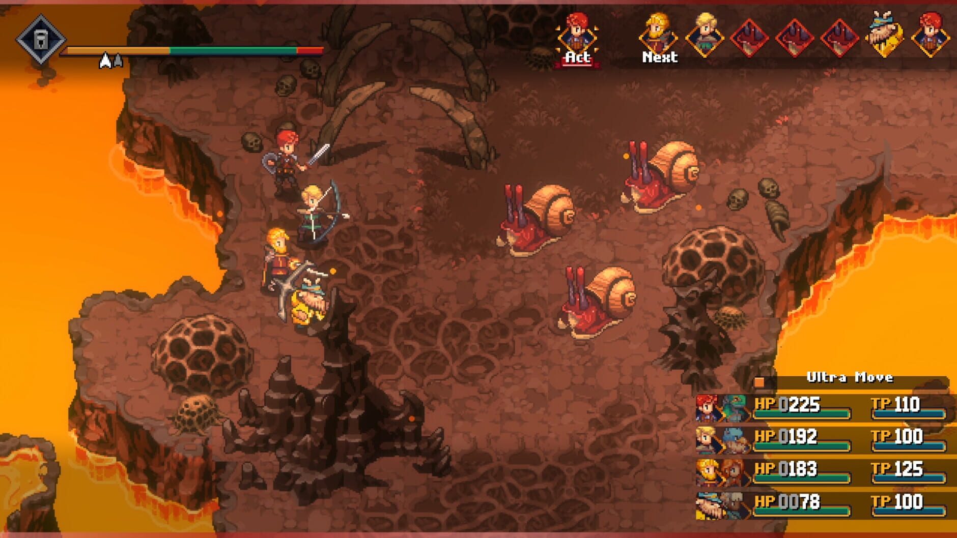 Screenshot for Chained Echoes: Ashes of Elrant