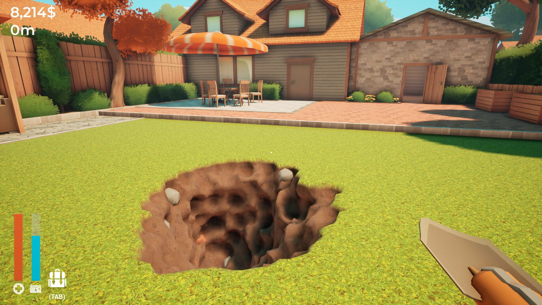 Screenshot for A Game About Digging A Hole