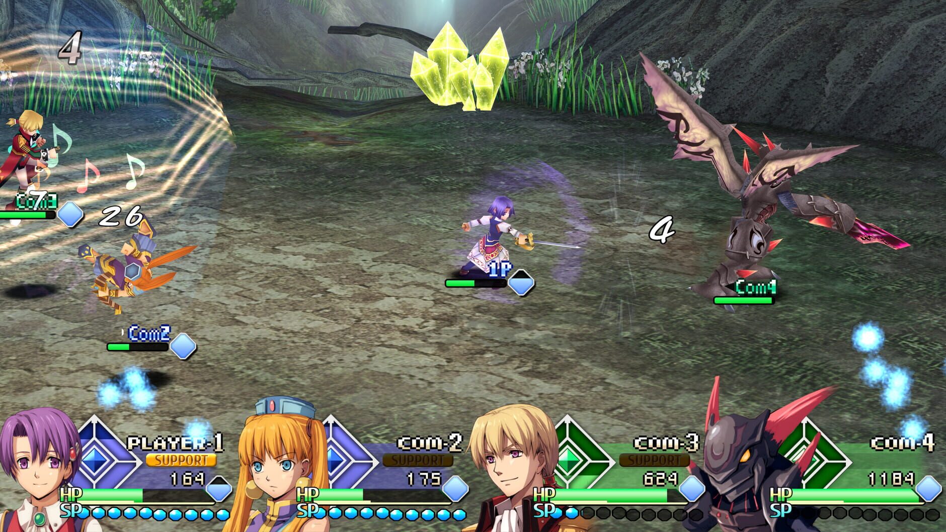 Screenshot for Ys vs. Trails in the Sky: Alternative Saga