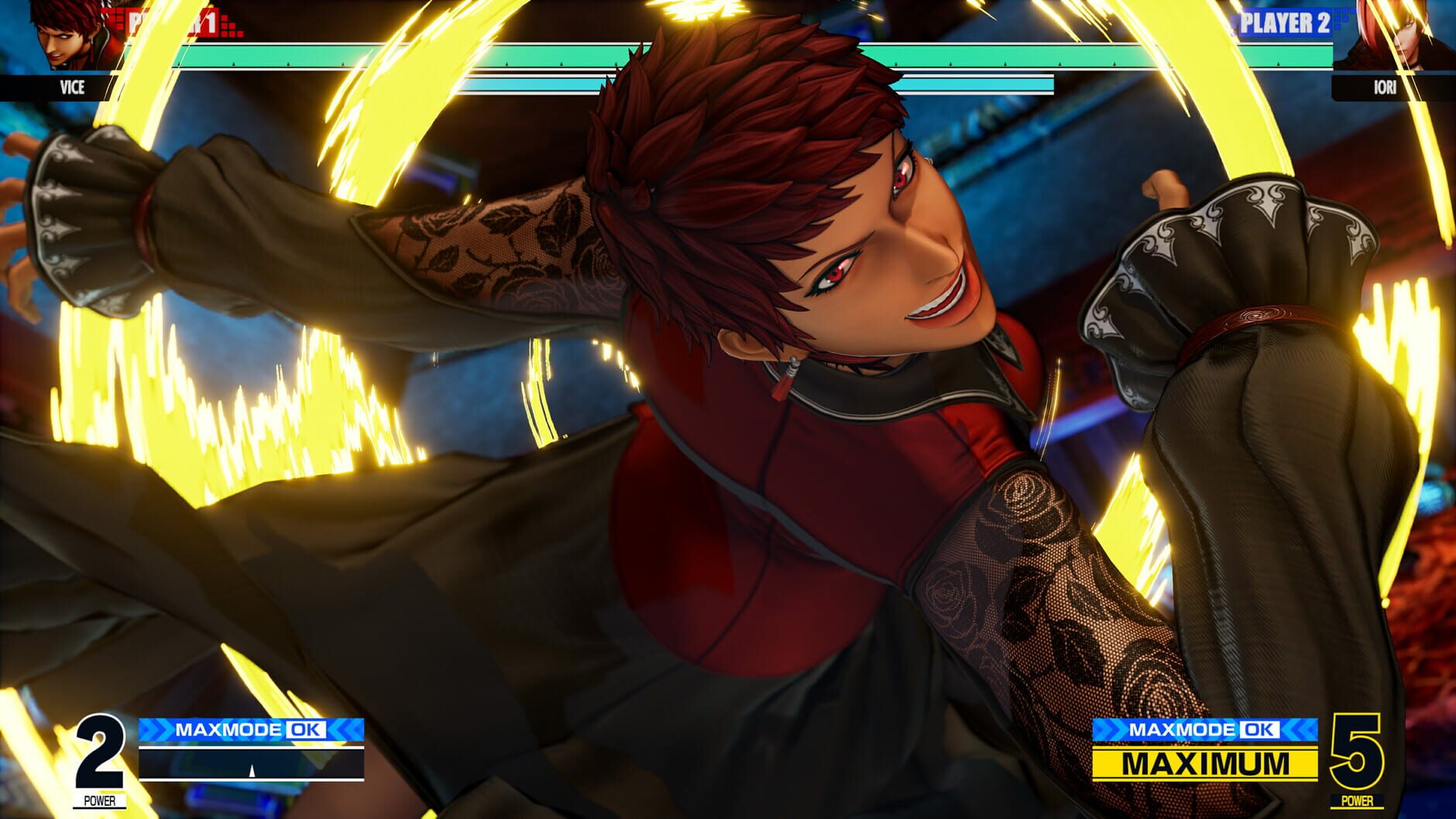 Screenshot for The King of Fighters XV: DLC Characters Mature & Vice