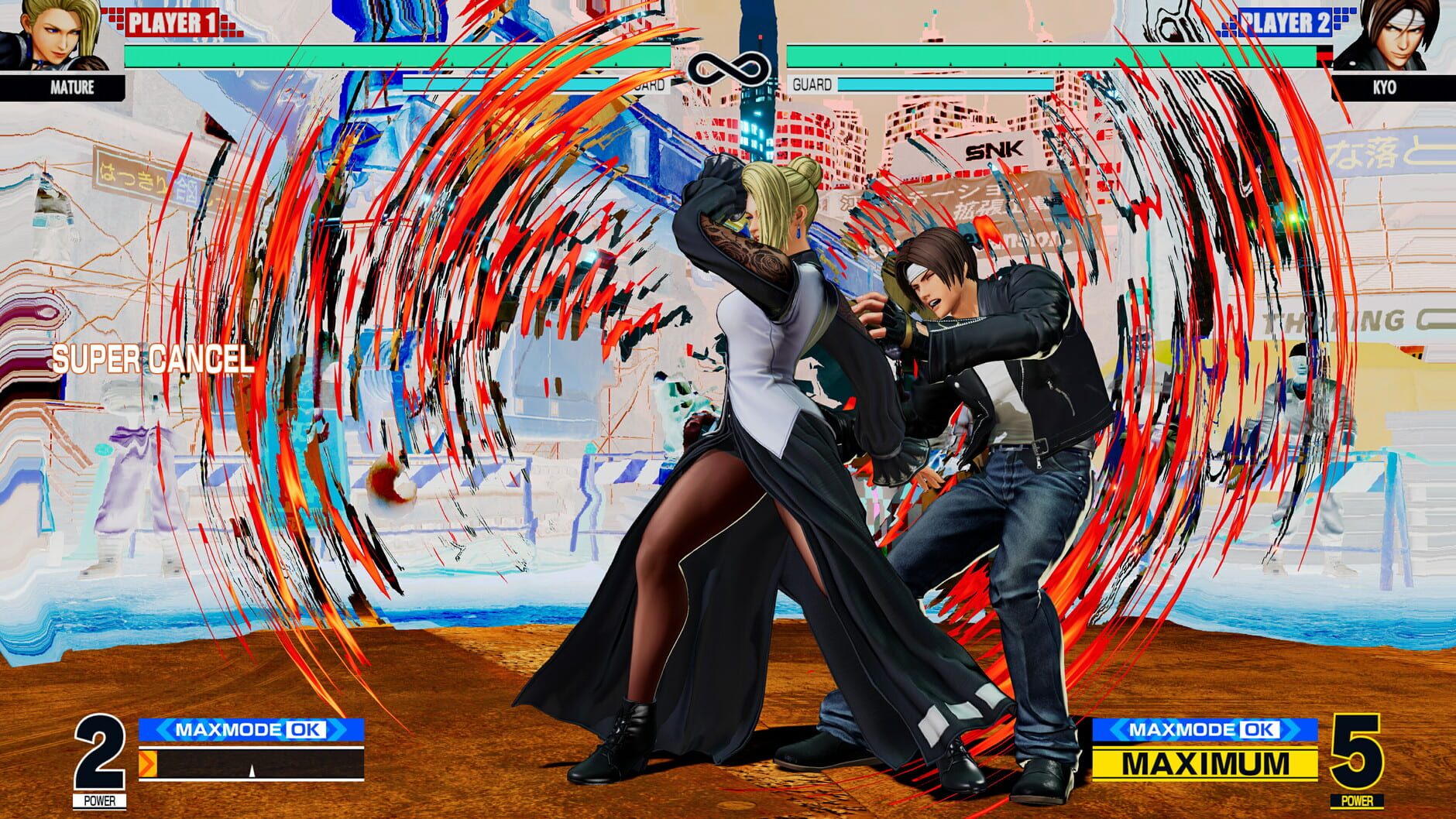 Screenshot for The King of Fighters XV: DLC Characters Mature & Vice