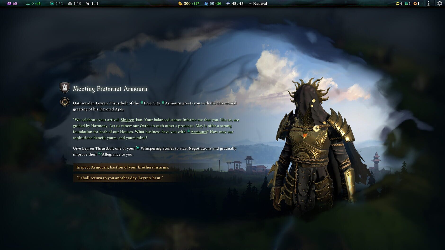Screenshot for Age of Wonders 4: Ways of War