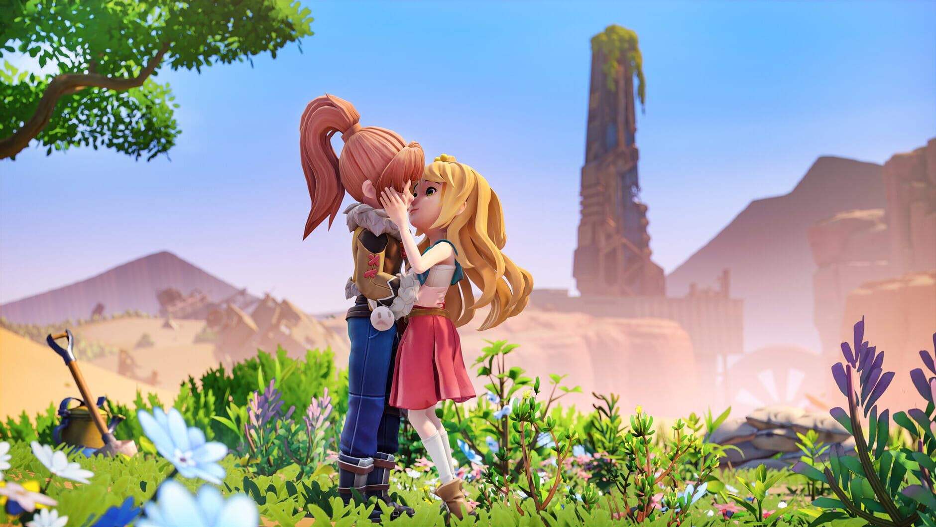 Screenshot for My Time at Sandrock: Love Chronicles