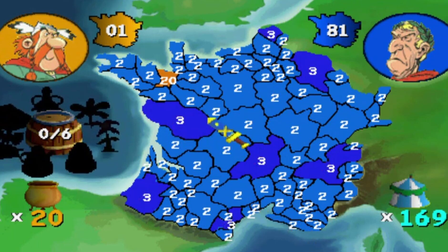 Screenshot for Astérix: The Gallic War