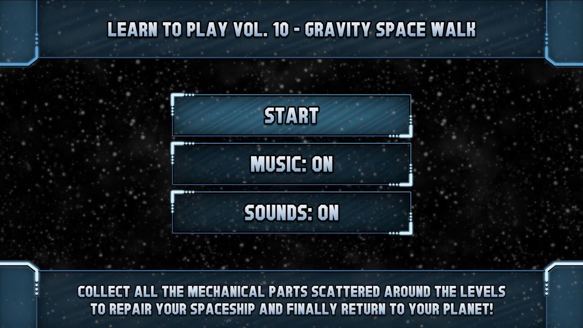 Screenshot for Learn to Play Vol. 10: Gravity Space Walk