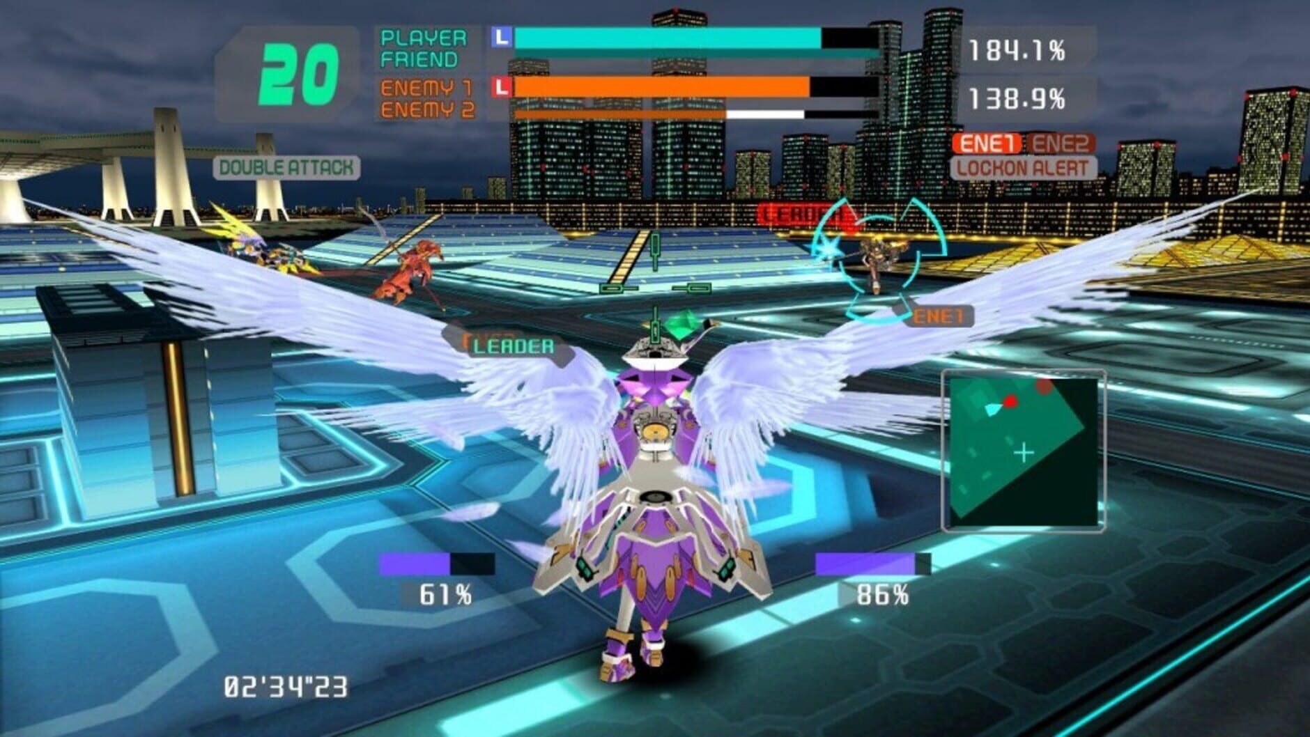 Screenshot for Cyber Troopers Virtual-On Force