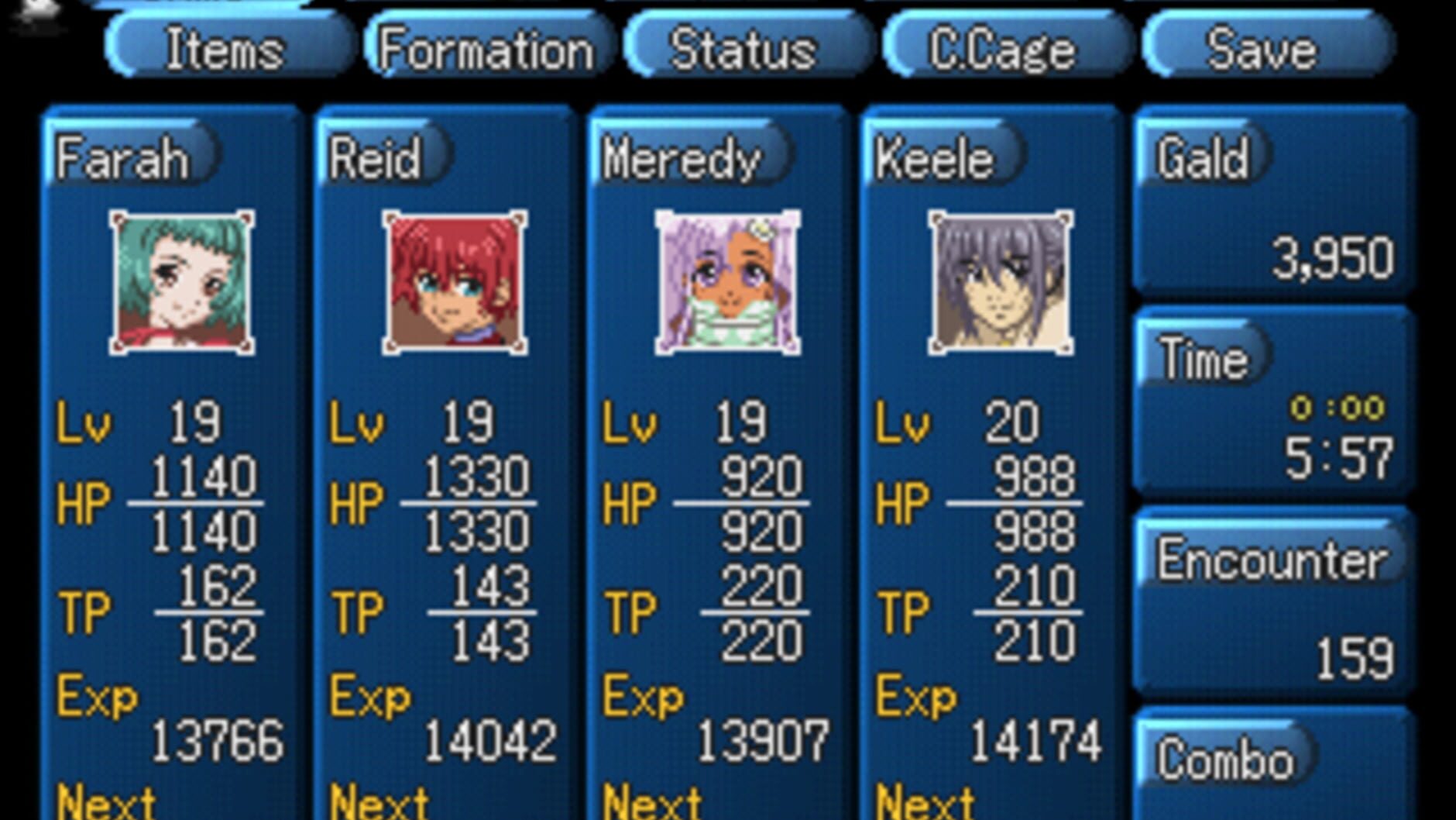 Screenshot for Tales of Destiny II