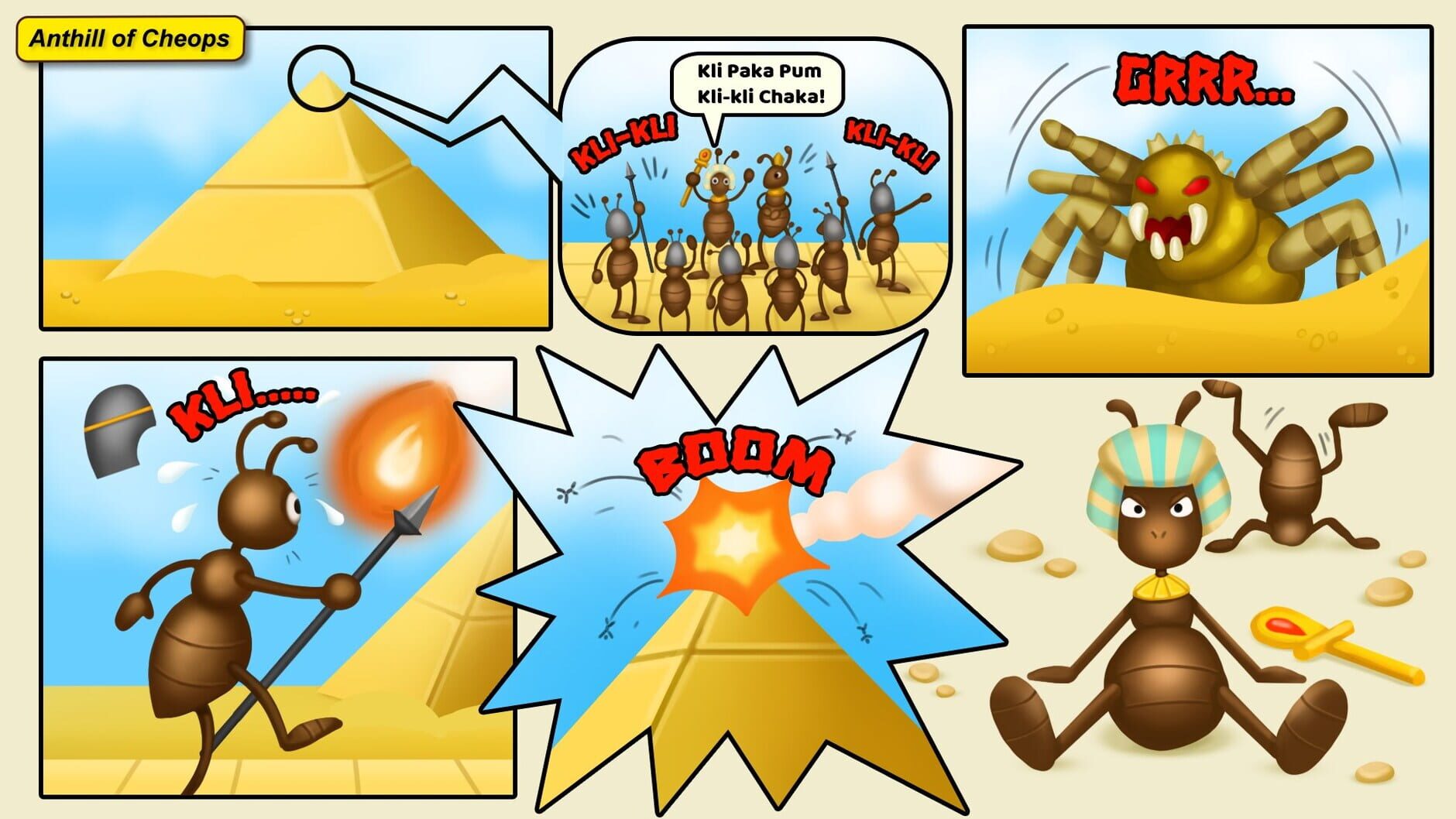 Screenshot for Ancient Ants Adventure