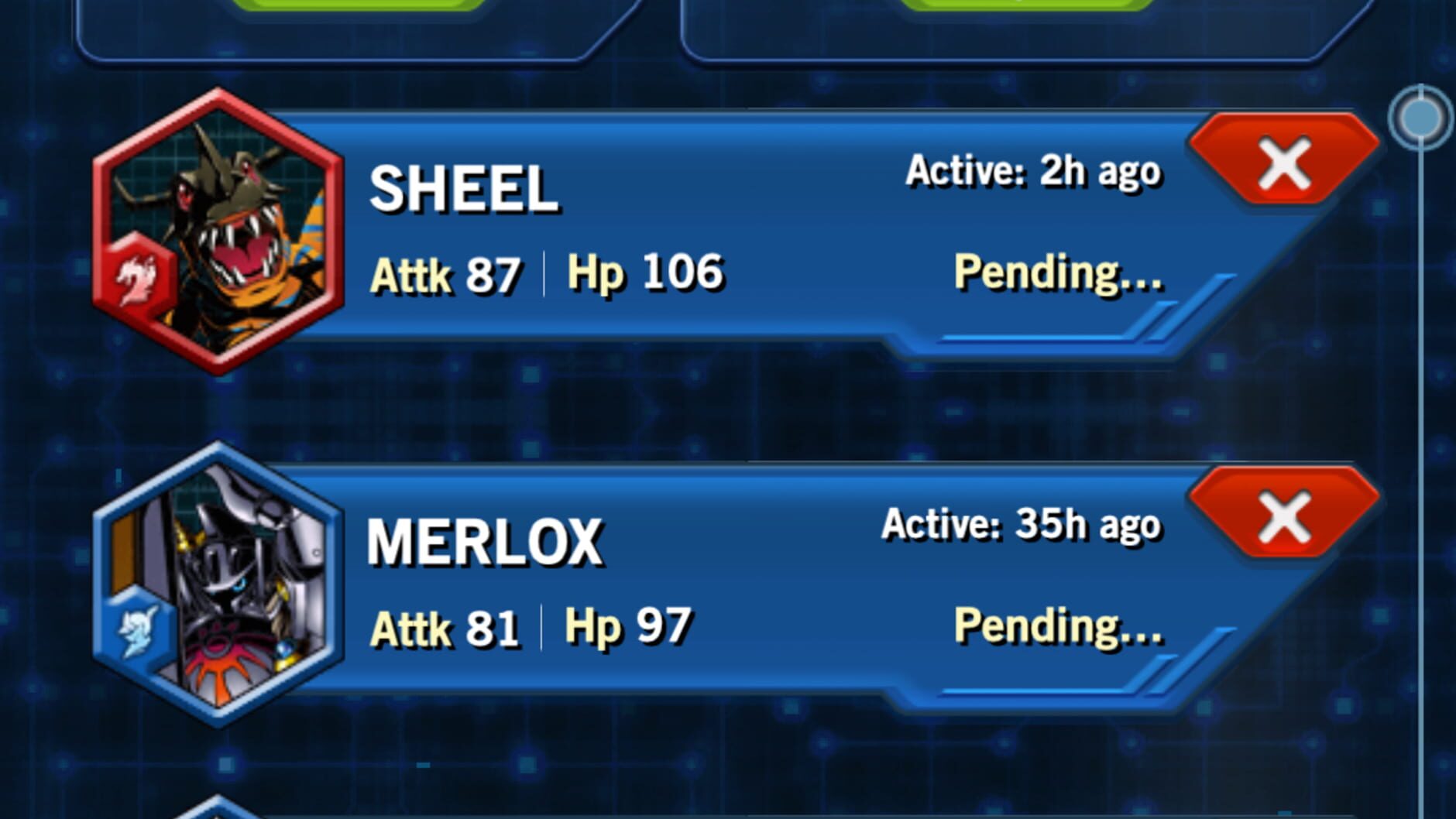 Screenshot for Digimon Heroes!