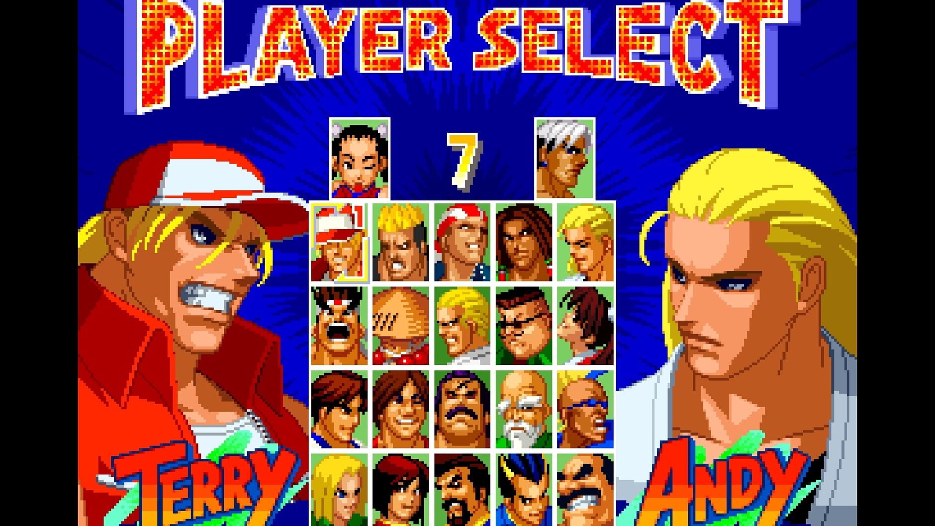 Screenshot for Real Bout Fatal Fury 2: The Newcomers