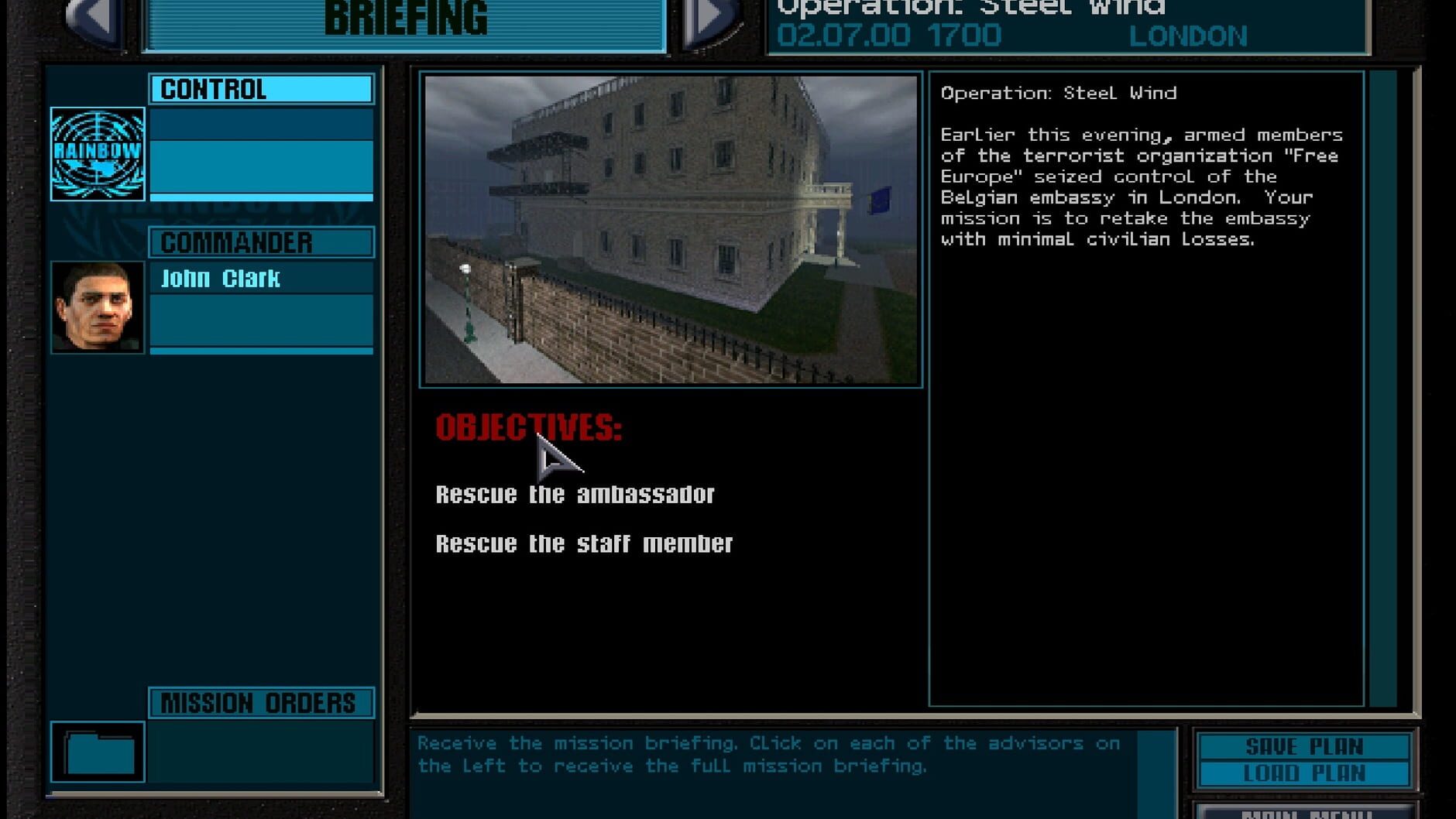 Screenshot for Tom Clancy's Rainbow Six