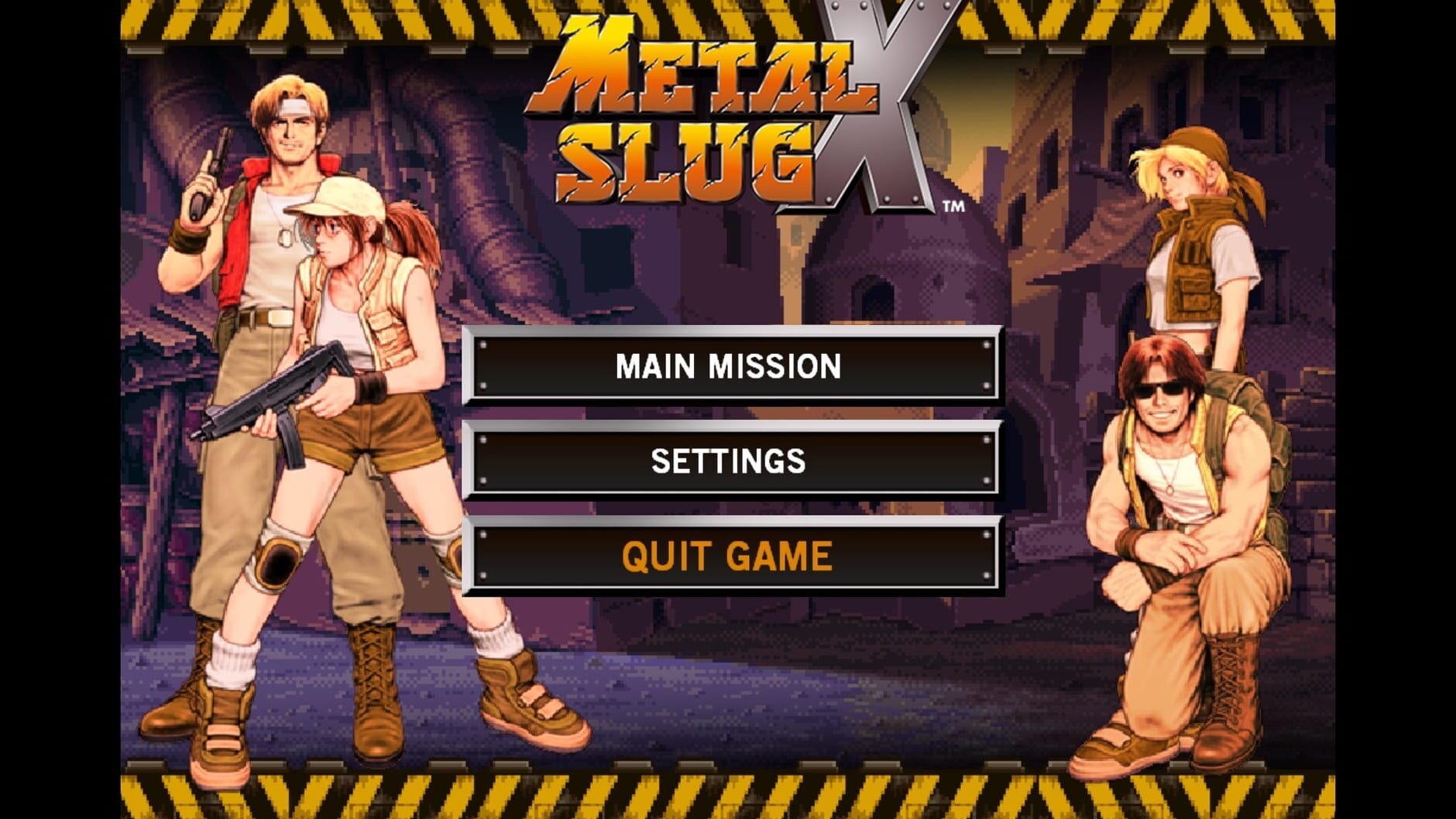 Screenshot for Metal Slug X