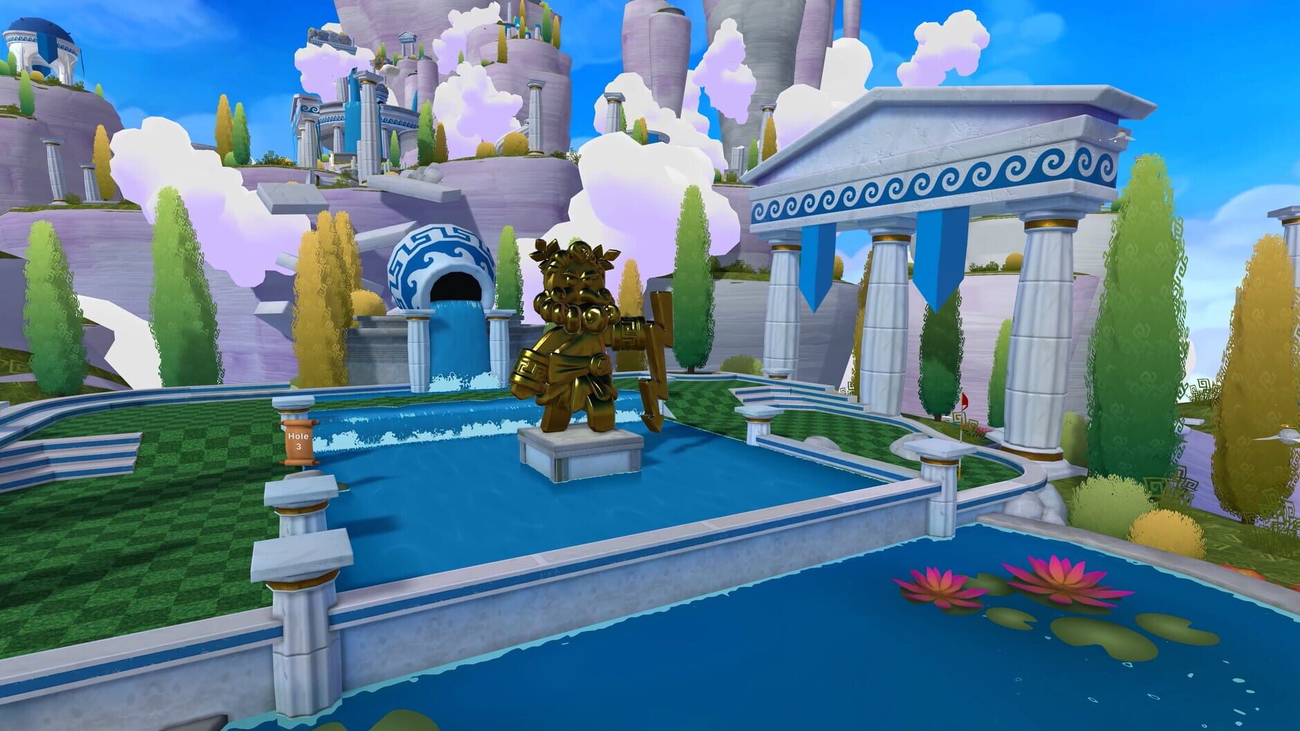 Screenshot for Golf With Your Friends: Olympus Odyssey Course