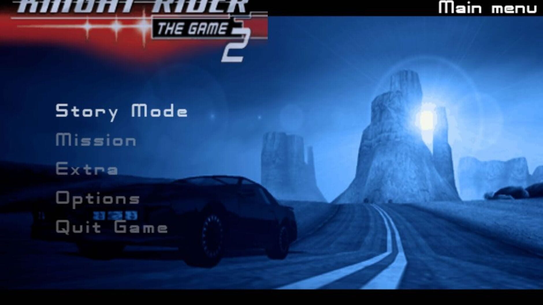 Screenshot for Knight Rider 2: The Game