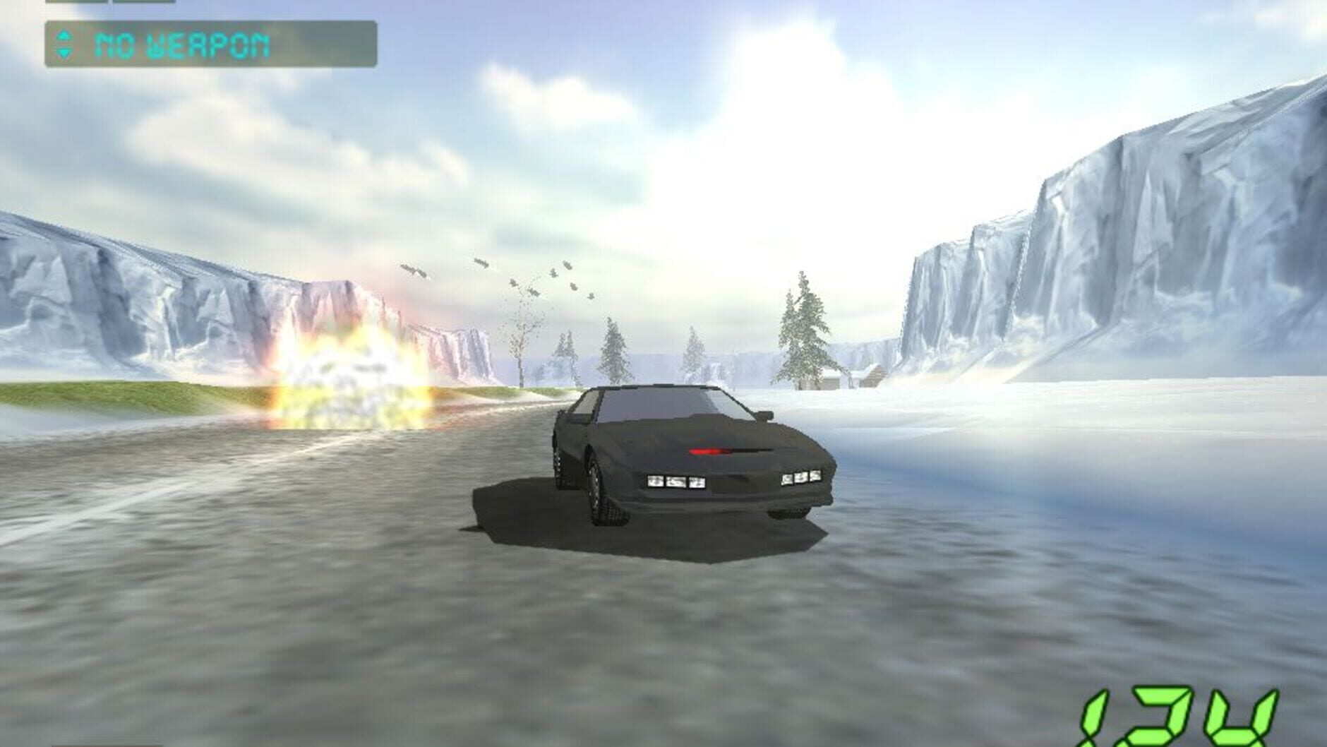 Screenshot for Knight Rider 2: The Game