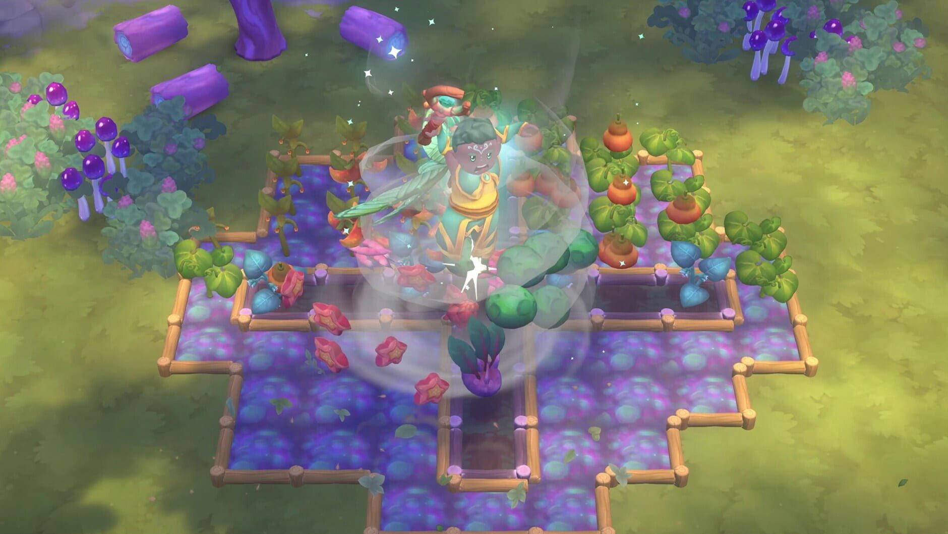 Screenshot for Fae Farm: Skies of Azoria