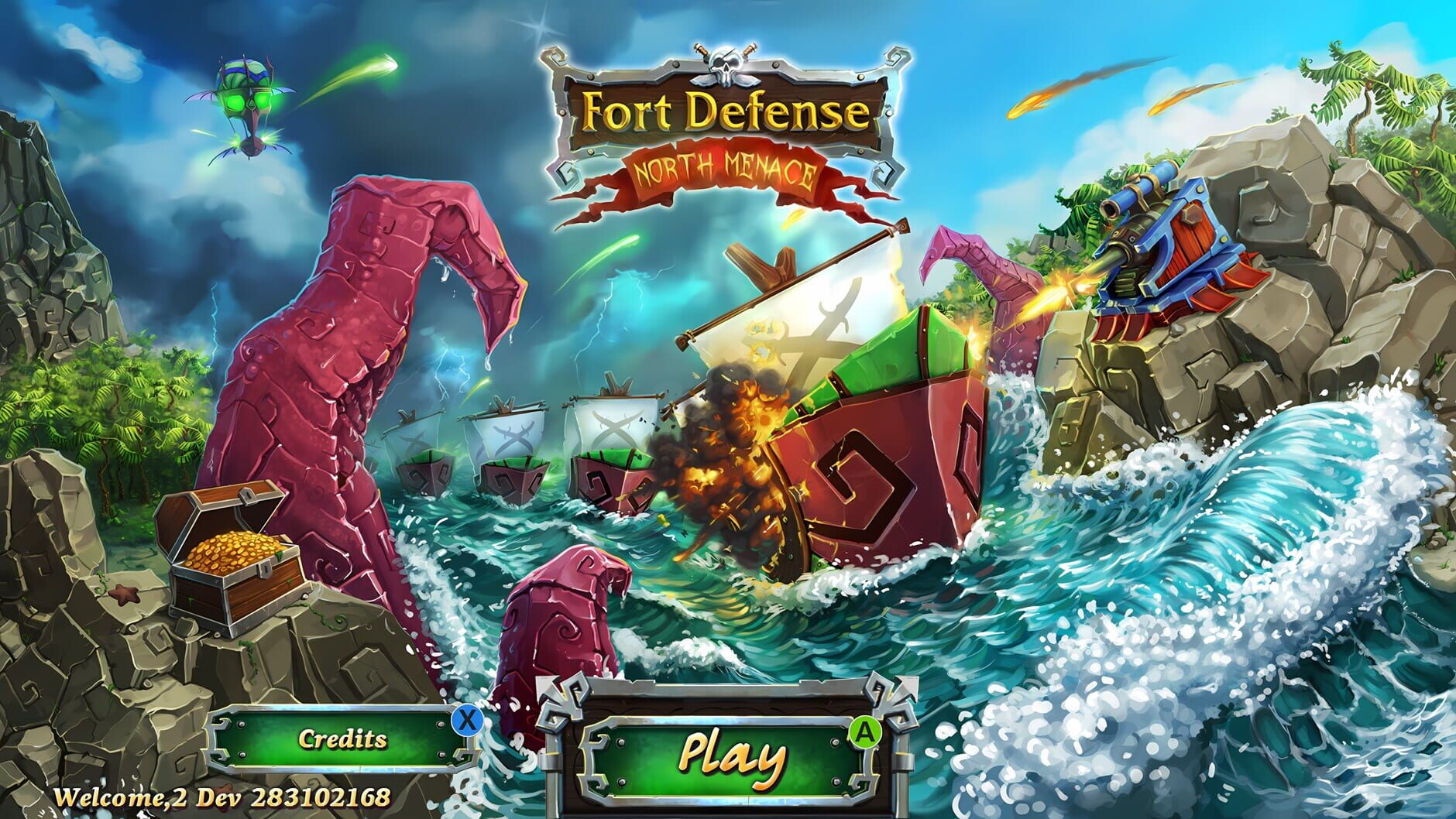 Screenshot for Fort Defense: North Menace