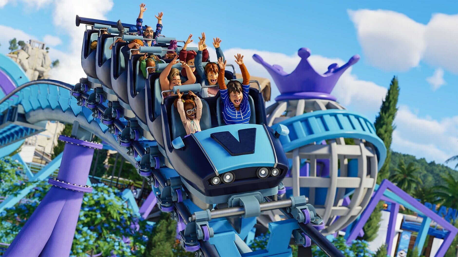 Screenshot for Planet Coaster 2: Thrill-Seekers Ride Pack